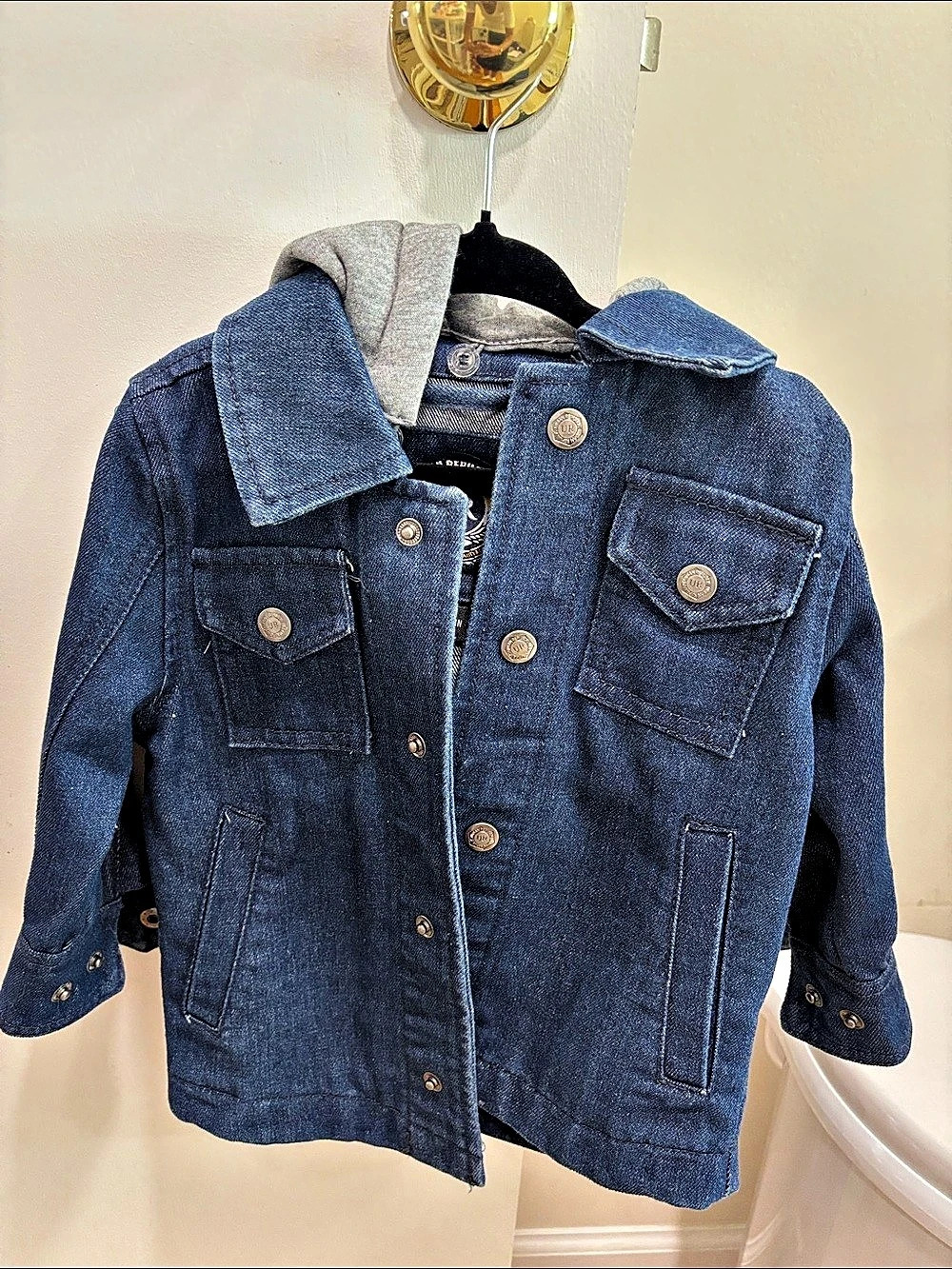 Urban Republic Boys Size 12M Blue Denim Jacket